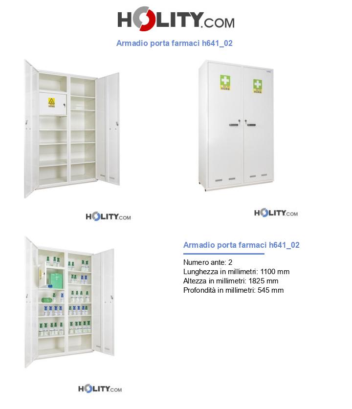 Armadio porta farmaci h641_02