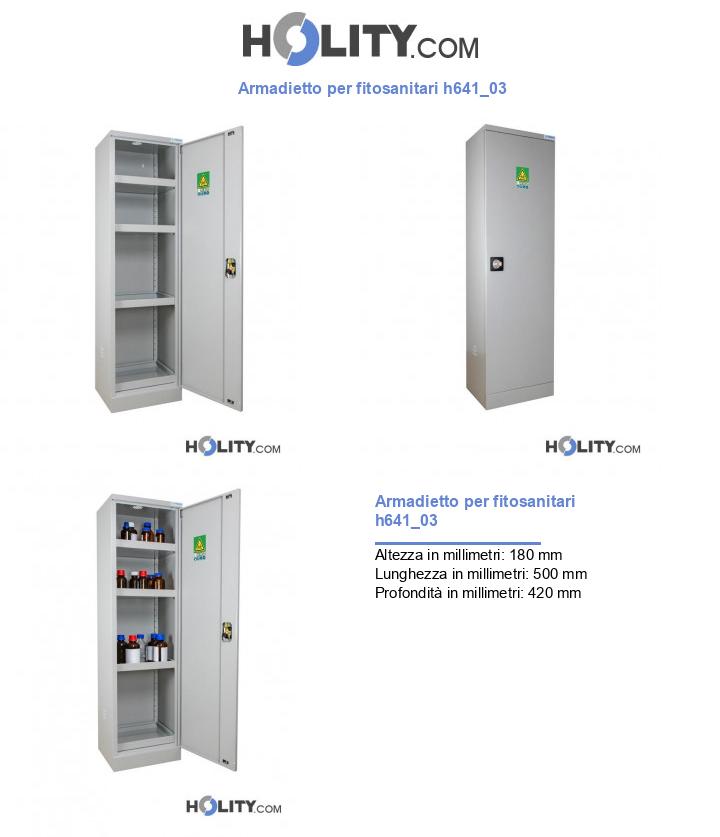 Armadietto per fitosanitari h641_03
