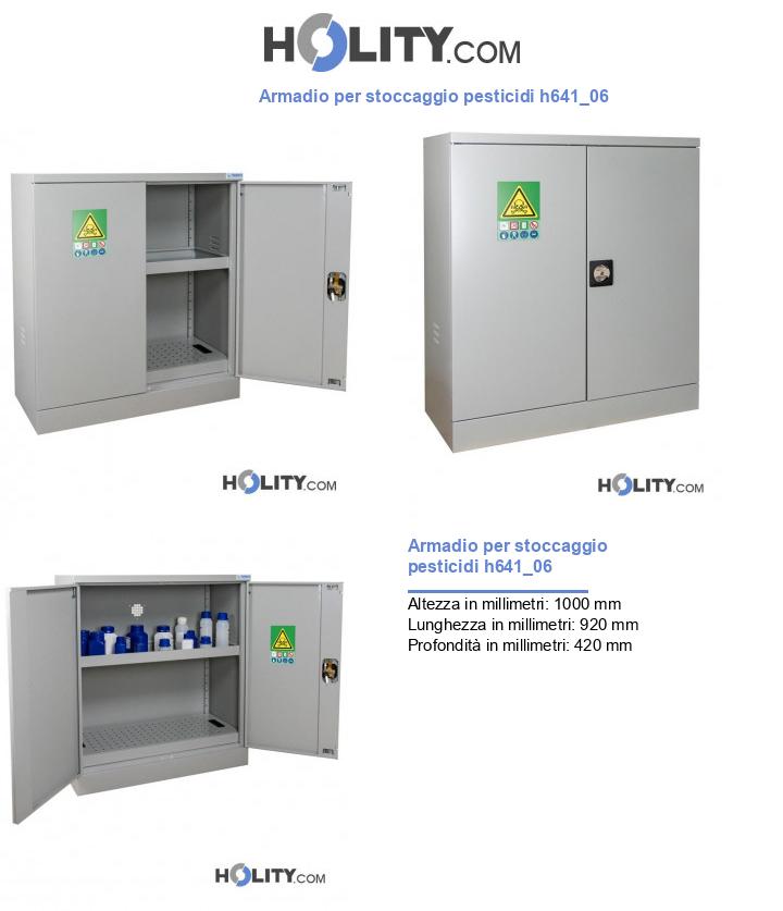 Armadio per stoccaggio pesticidi h641_06