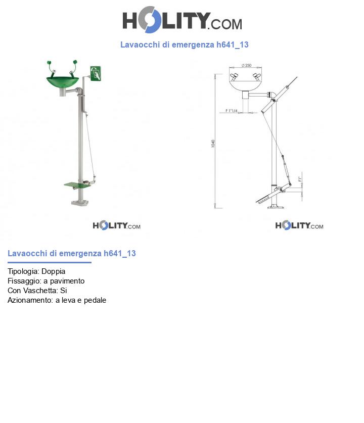 Lavaocchi di emergenza h641_13