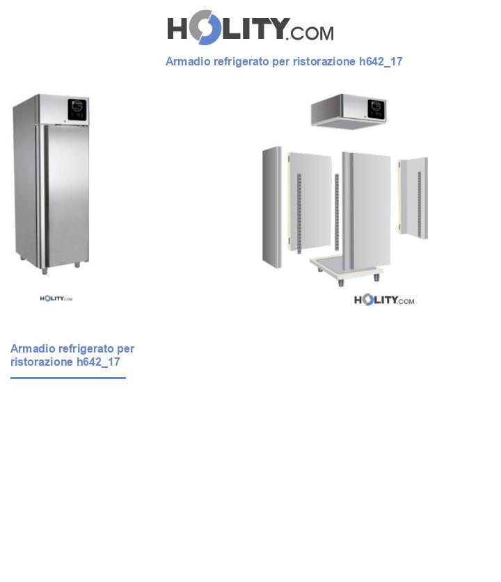 Armadio refrigerato per ristorazione h642_17