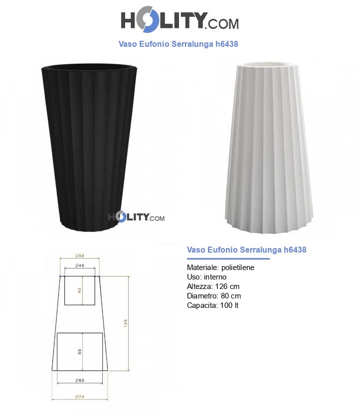 Vaso Eufonio Serralunga h6438