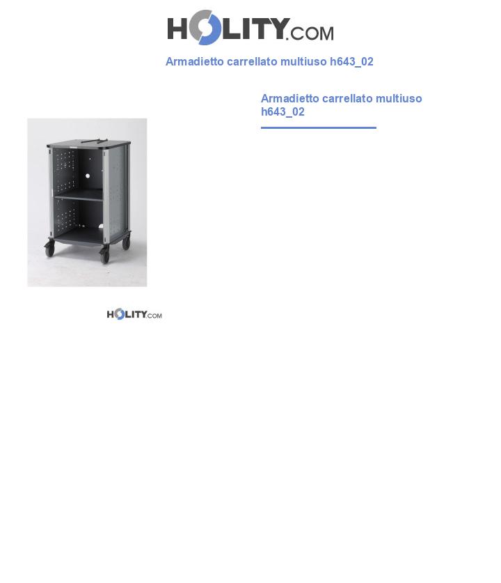 Armadietto carrellato multiuso h643_02