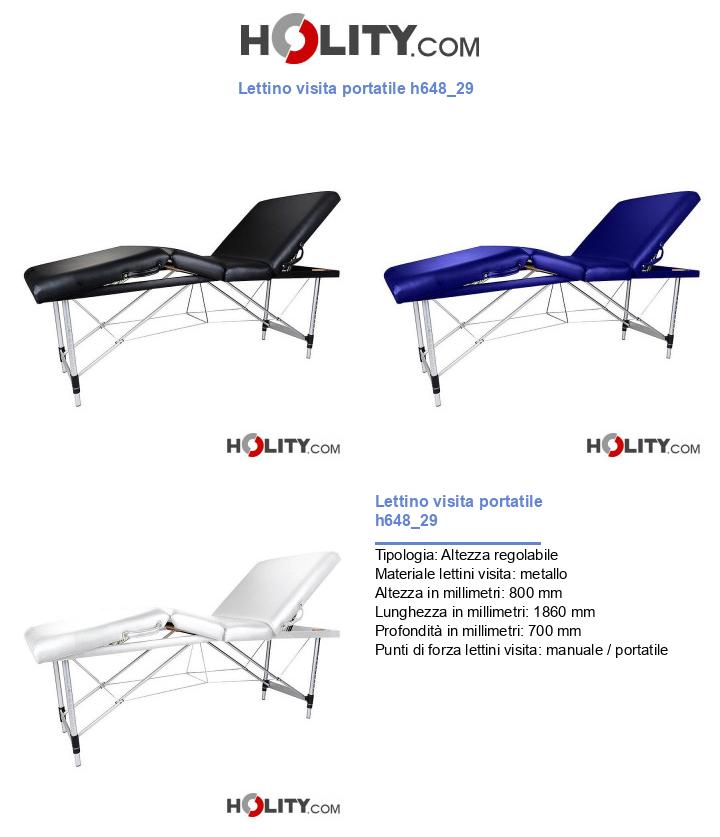 Lettino visita portatile h648_29