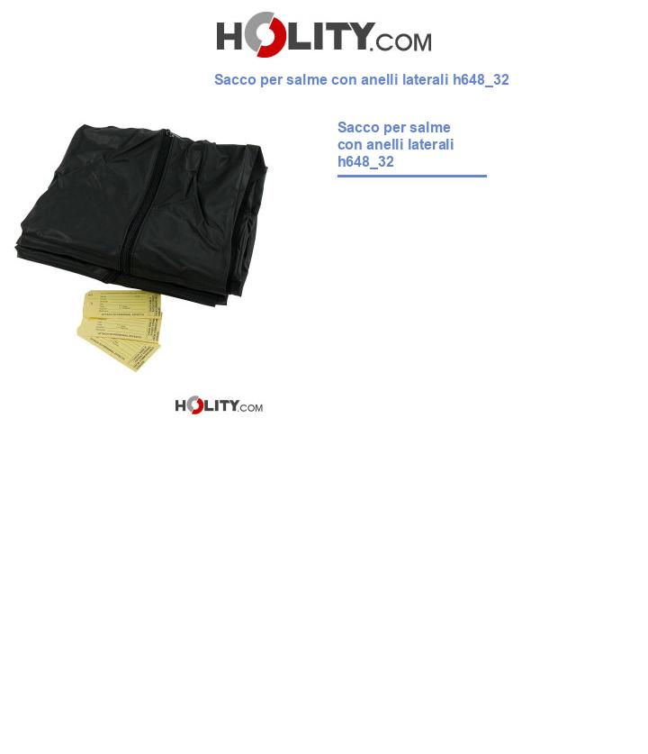 Sacco per salme con anelli laterali h648_32