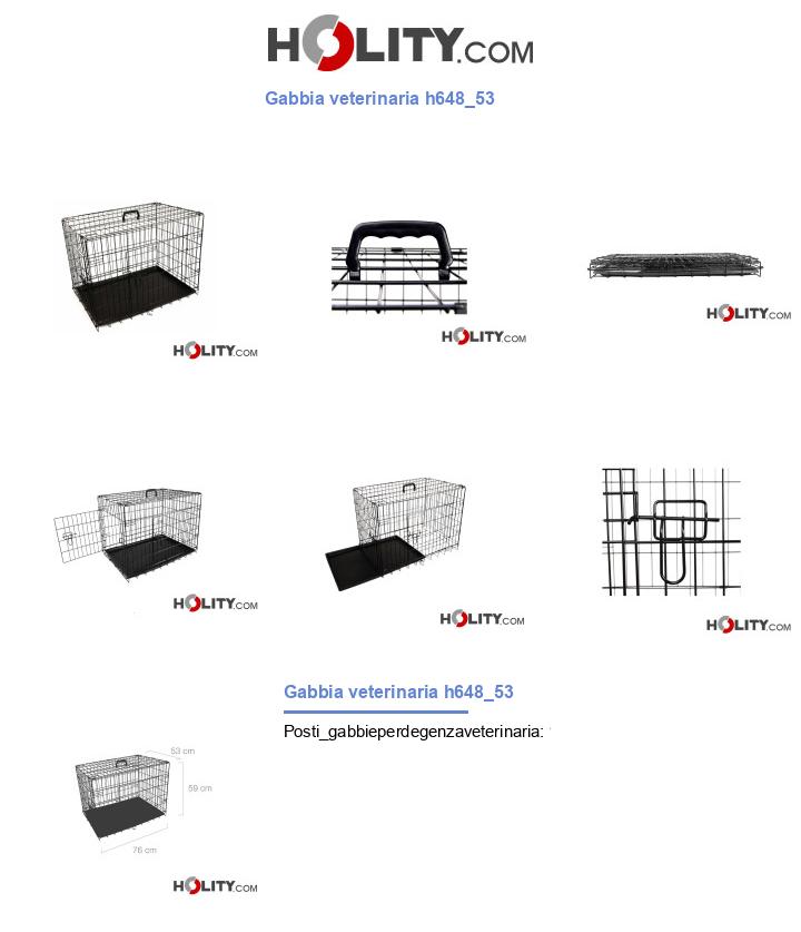 Gabbia veterinaria h648_53