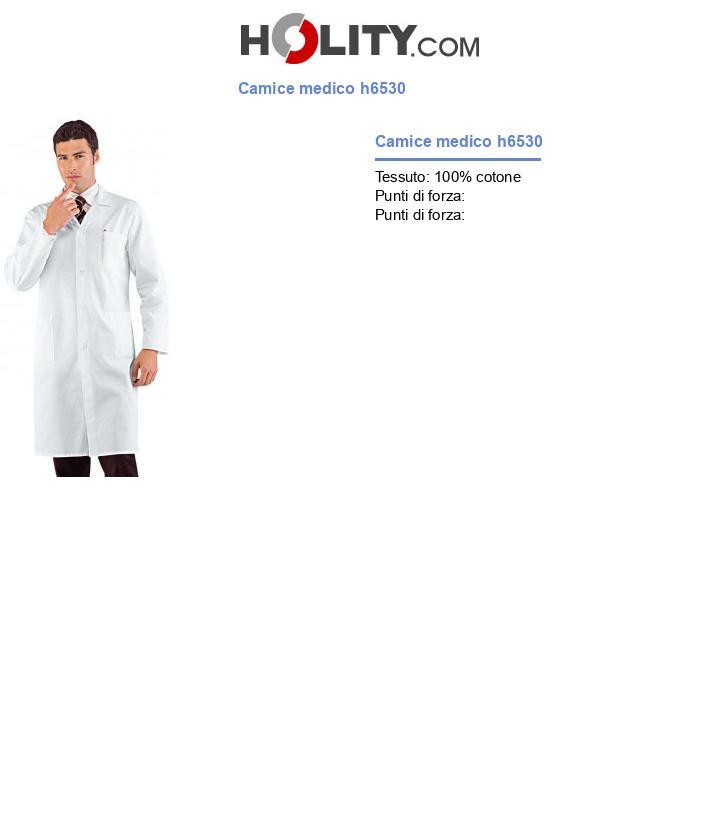 Camice medico h6530
