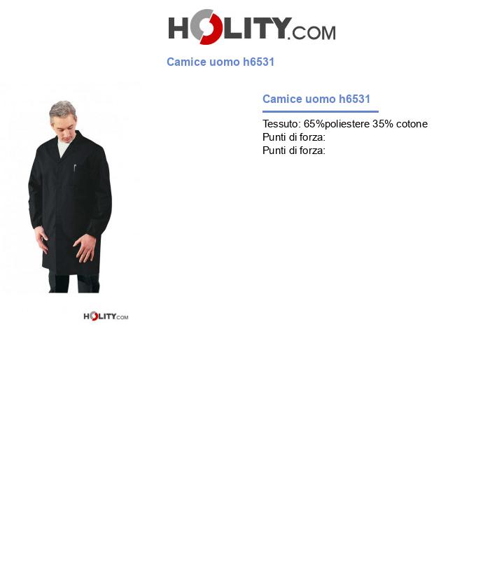 Camice uomo h6531