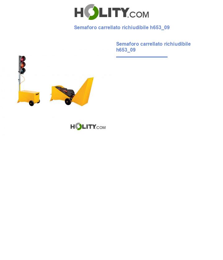 Semaforo carrellato richiudibile h653_09