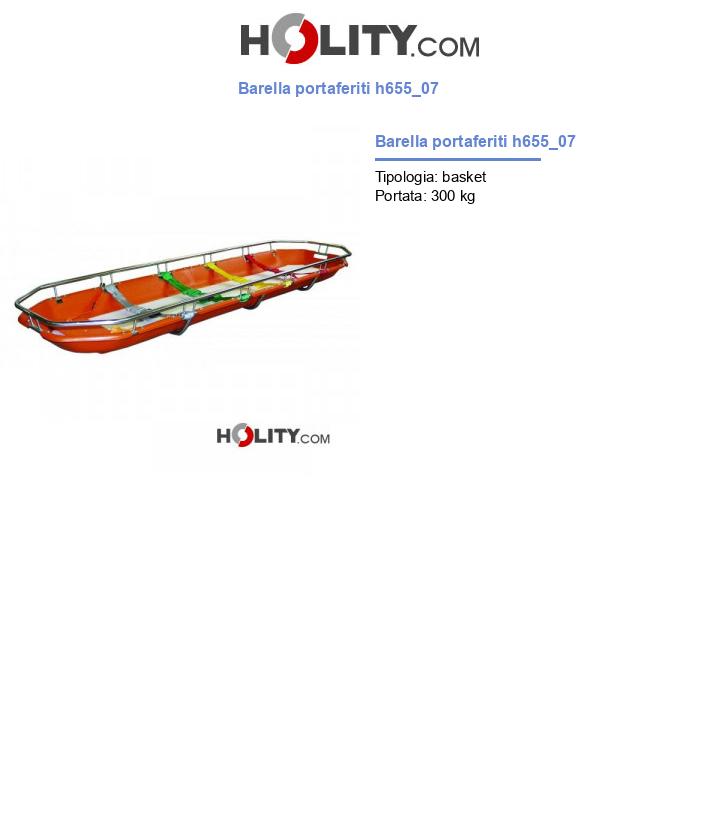 Barella portaferiti h655_07