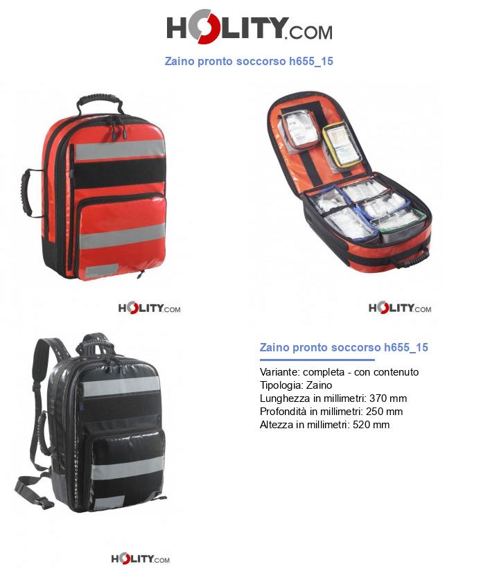 Zaino pronto soccorso h655_15
