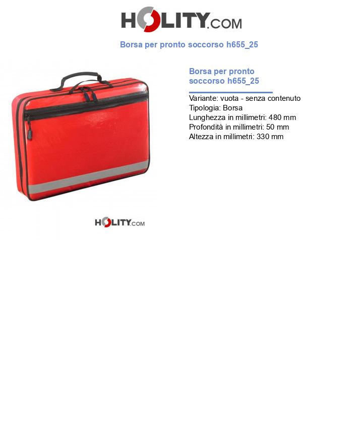 Borsa per pronto soccorso h655_25