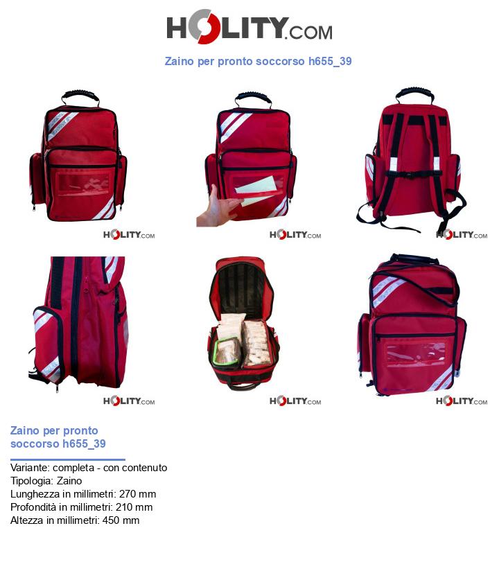 Zaino per pronto soccorso h655_39
