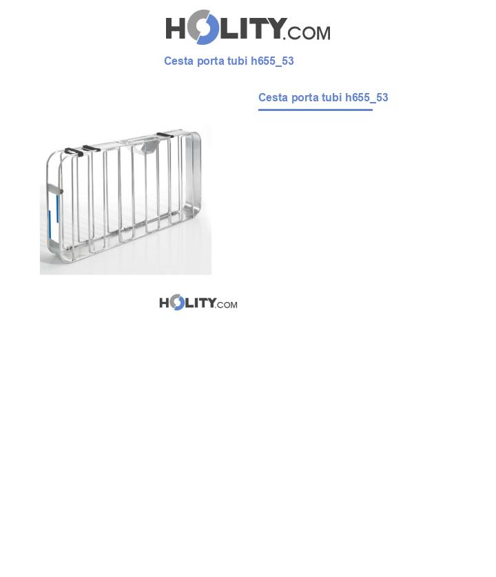 Cesta porta tubi h655_53