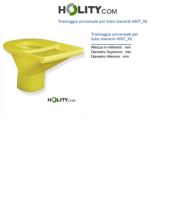 Tramoggia universale per tubo macerie h657_05