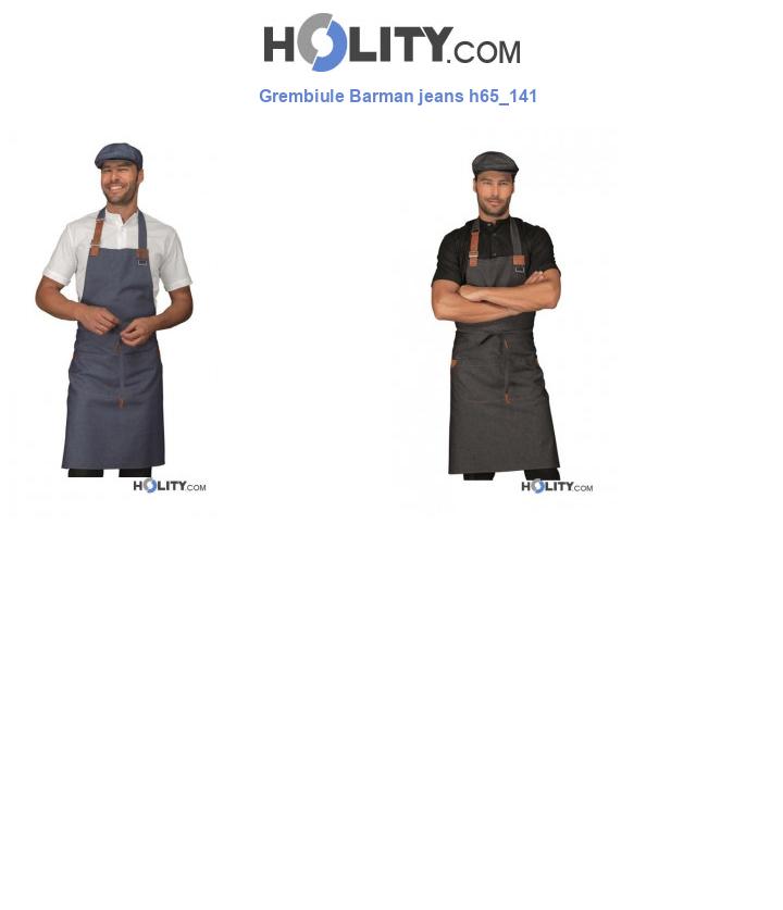 Grembiule Barman jeans h65_141