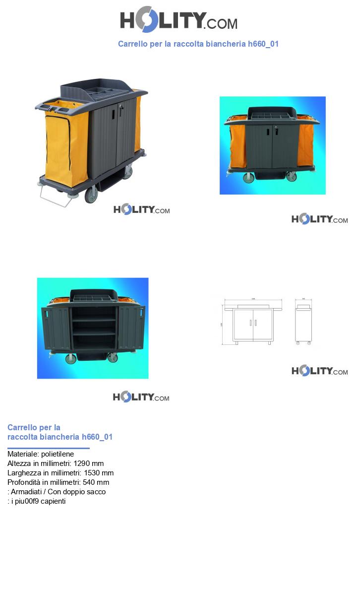 Carrello per la raccolta biancheria h660_01