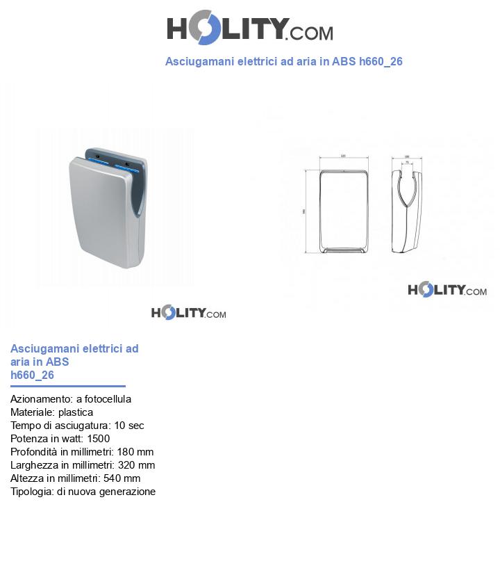 Asciugamani elettrici ad aria in ABS h660_26