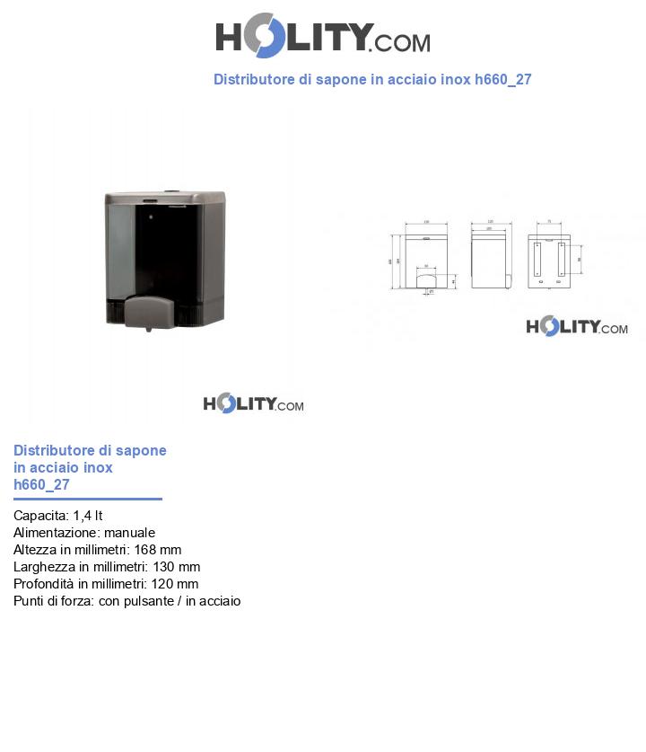 Distributore di sapone in acciaio inox h660_27