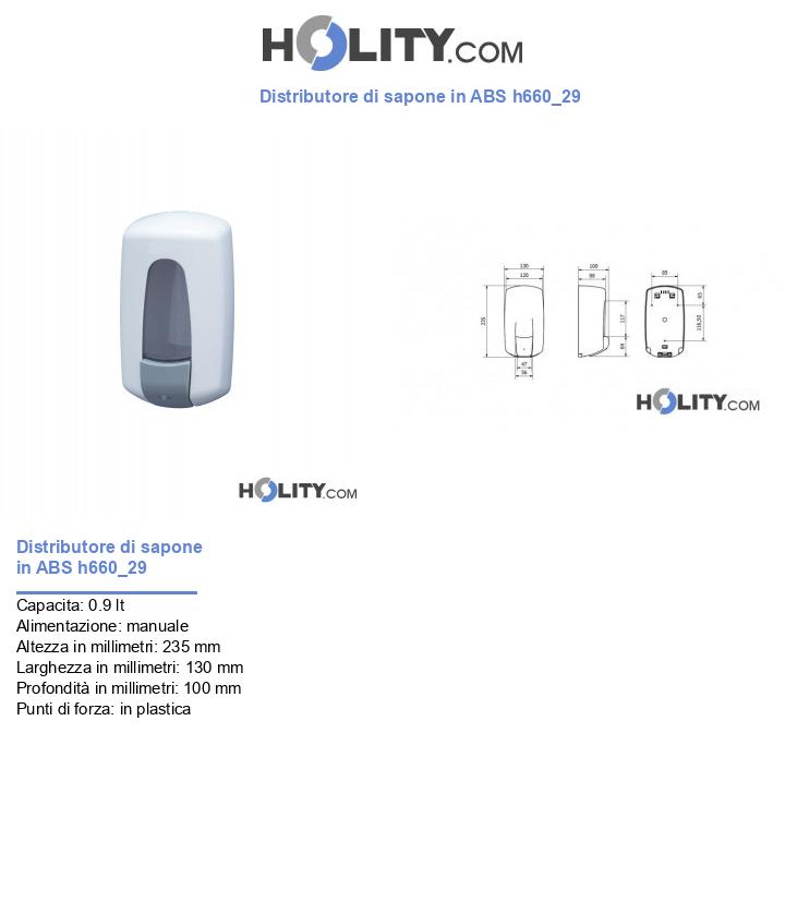 Distributore di sapone in ABS h660_29