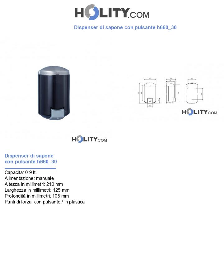 Dispenser di sapone con pulsante h660_30
