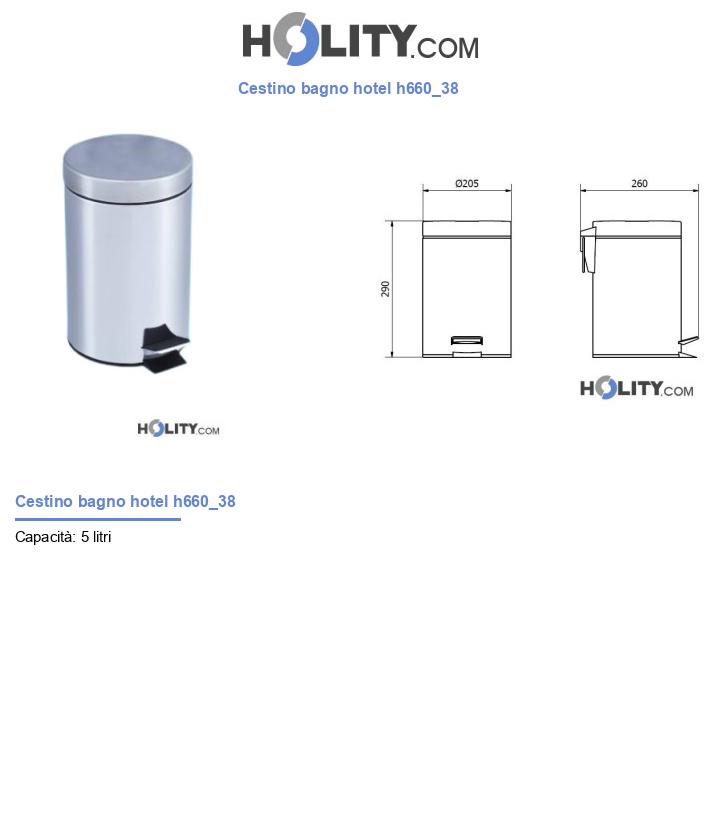 Cestino bagno hotel h660_38