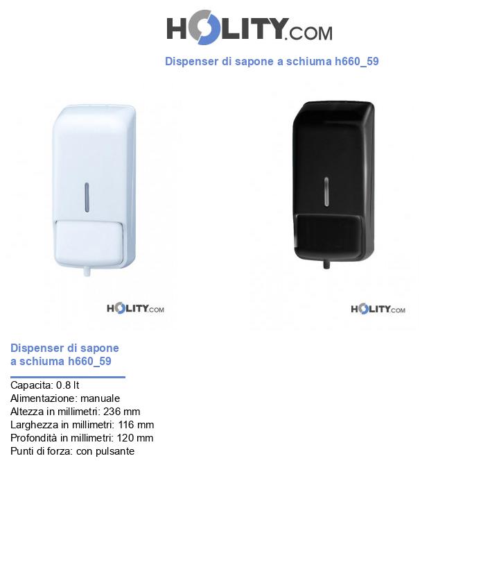 Dispenser di sapone a schiuma h660_59
