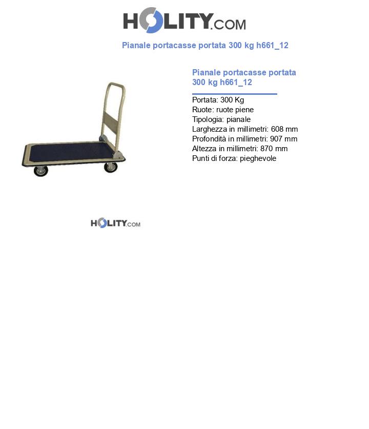 Pianale portacasse portata 300 kg h661_12