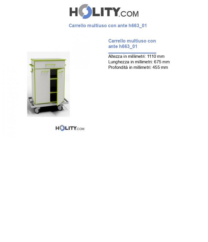 Carrello multiuso con ante h663_01