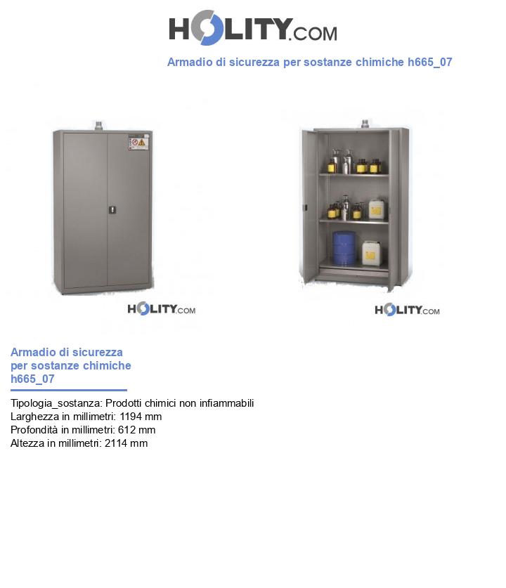 Armadio di sicurezza per sostanze chimiche h665_07