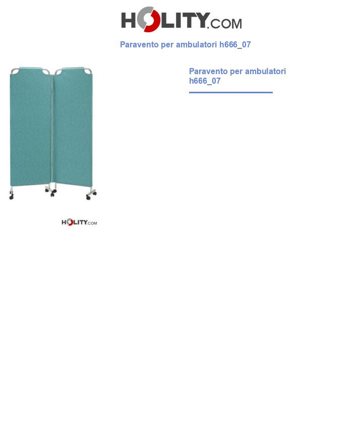 Paravento per ambulatori h666_07