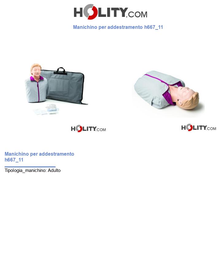 Manichino per addestramento h667_11