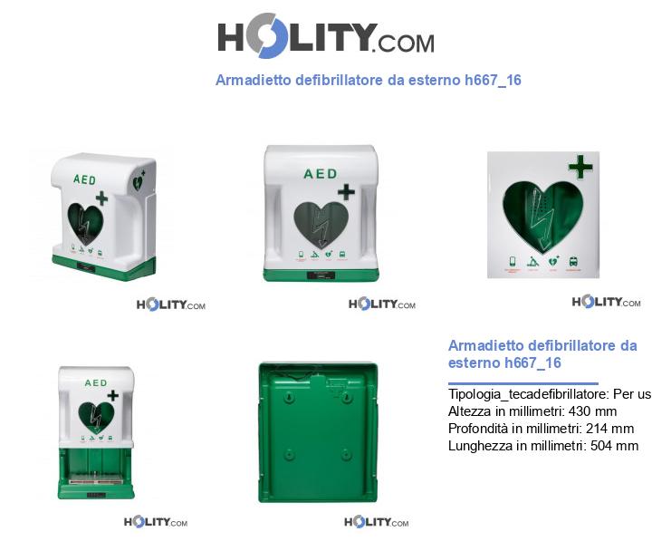 Armadietto defibrillatore da esterno h667_16