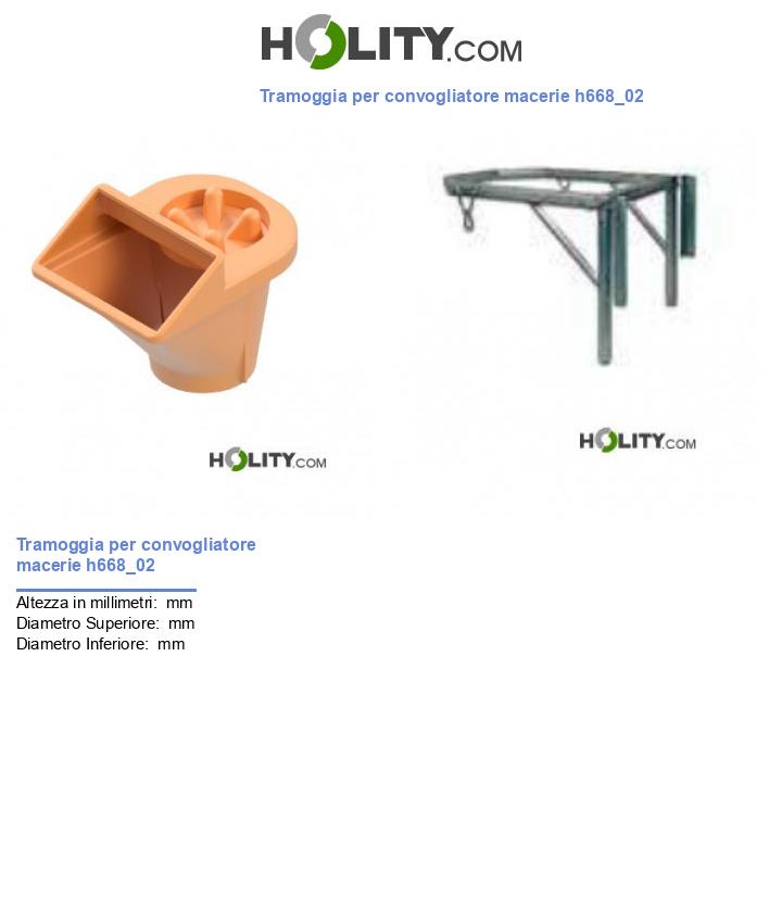 Tramoggia per convogliatore macerie h668_02