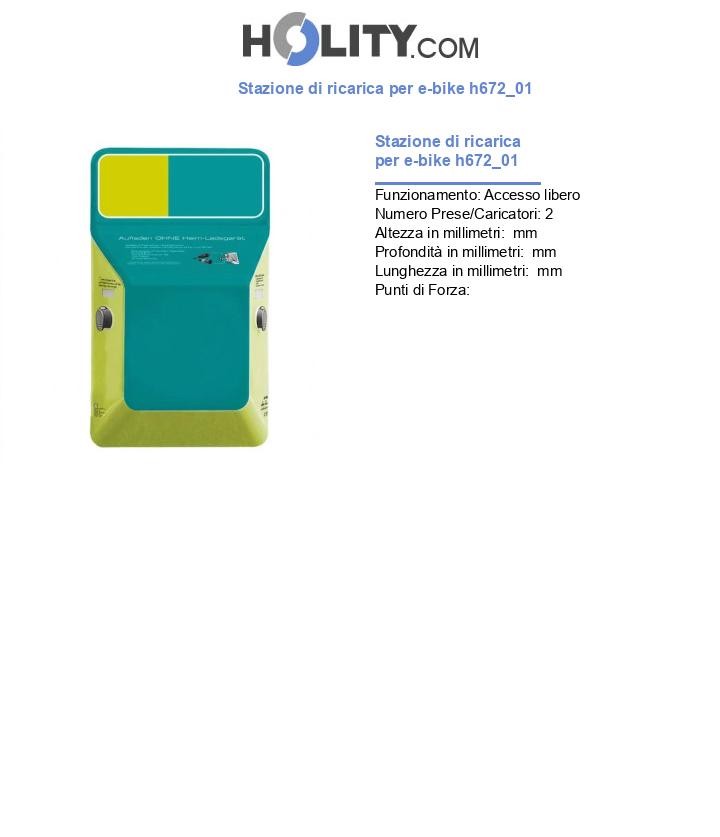Stazione di ricarica per e-bike h672_01