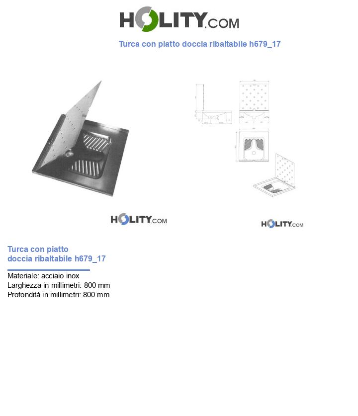 Turca con piatto doccia ribaltabile h679_17