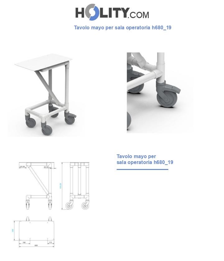 Tavolo mayo per sala operatoria h680_19