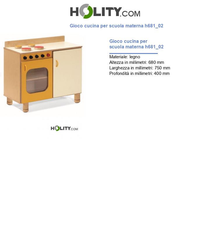 Gioco cucina per scuola materna h681_02