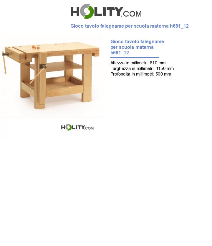 Gioco tavolo falegname per scuola materna h681_12