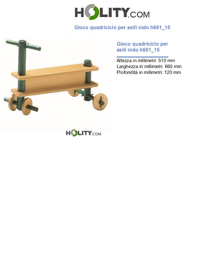 Gioco quadriciclo per asili nido h681_15