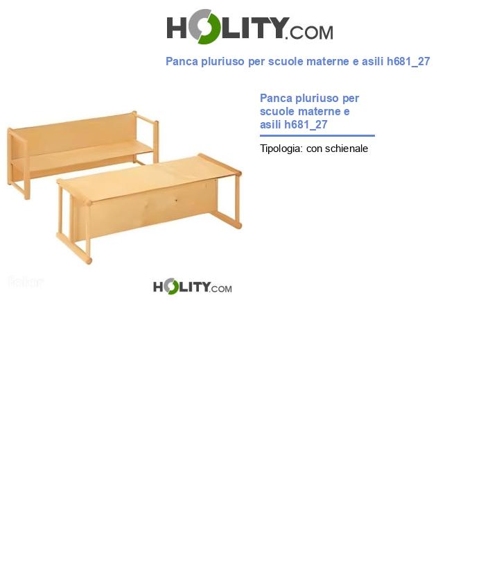Panca pluriuso per scuole materne e asili h681_27