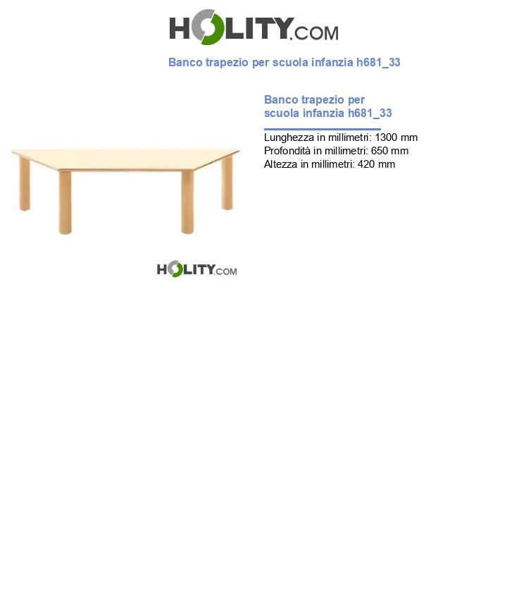 Banco trapezio per scuola infanzia h681_33