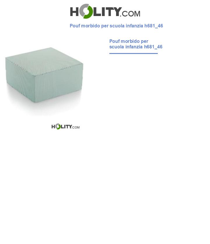 Pouf morbido per scuola infanzia h681_46
