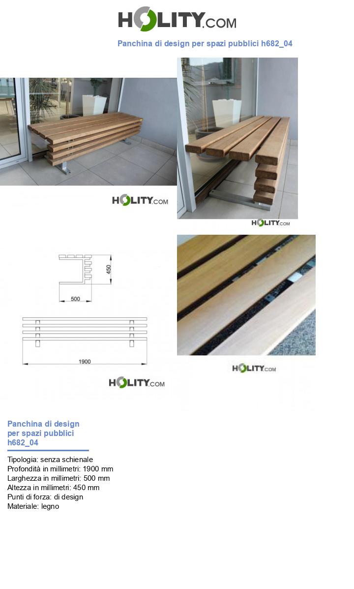 Panchina di design per spazi pubblici h682_04