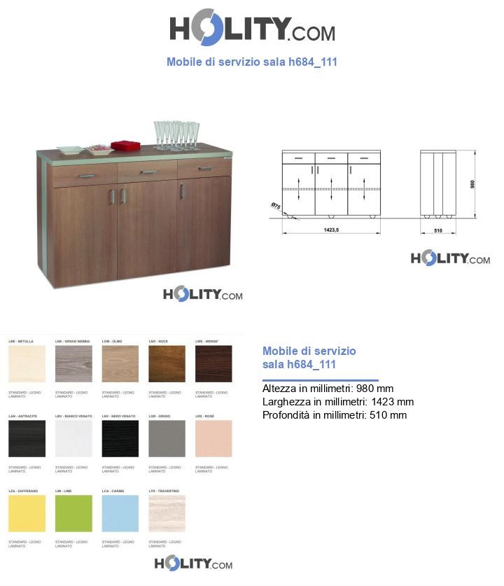 Mobile di servizio sala h684_111