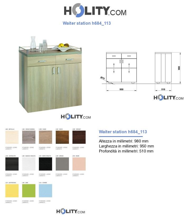 Waiter station h684_113