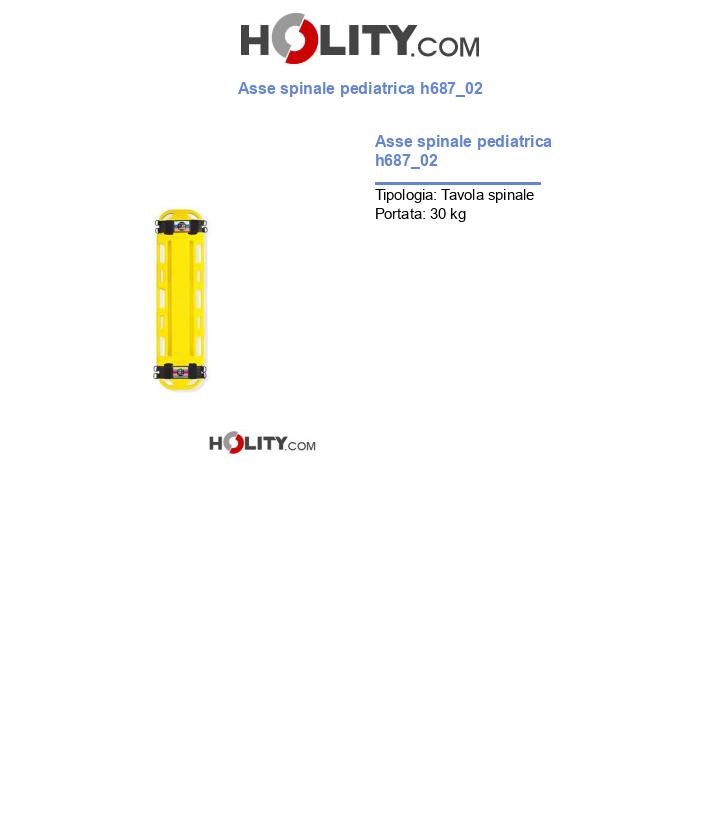 Asse spinale pediatrica h687_02