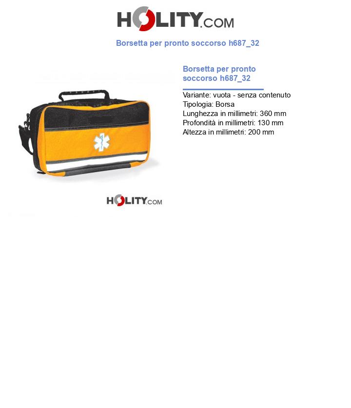 Borsetta per pronto soccorso h687_32