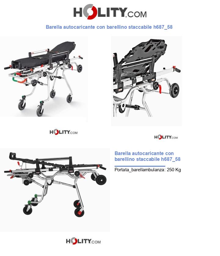 Barella autocaricante con barellino staccabile h687_58