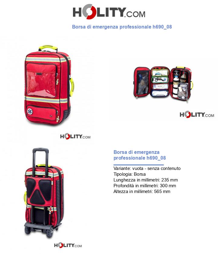 Borsa di emergenza professionale h690_08